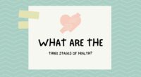 What are the three stages of health